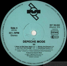 Vinyl 2 | Label Seite 4