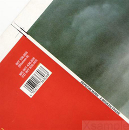 Detailansicht Barcode und Katalognummer und Spine oben