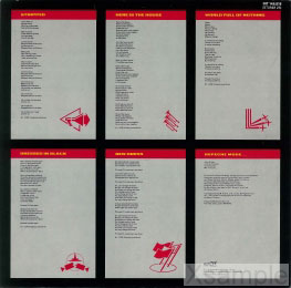 Innersleeve | Rückseite.