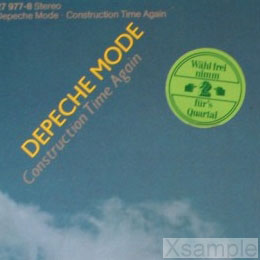 Detailansicht: Sticker auf dem Frontcover