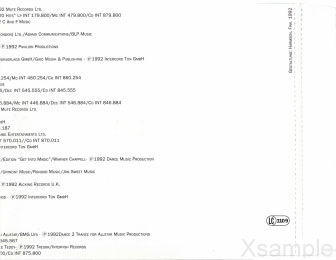 Inlay innen Seite 2.