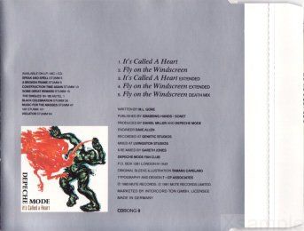 Inlay aussen Seite 2 auf blanker Rückseite.