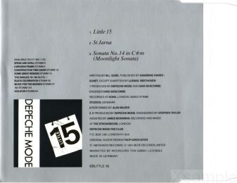 Inlay aussen Seite 2 auf blanker Rückseite.