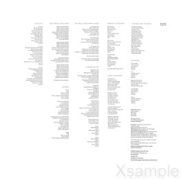 Innersleeve | Rückseite.