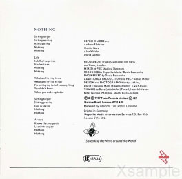 Booklet | Rückseite.