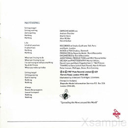 Booklet | Rückseite.