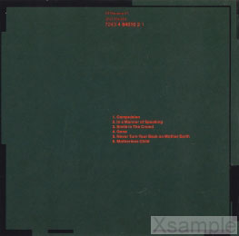 Booklet | Rückseite.