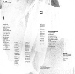 Innersleeve | Rückseite.