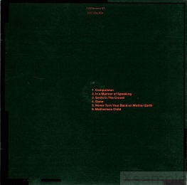 Booklet | Rückseite.