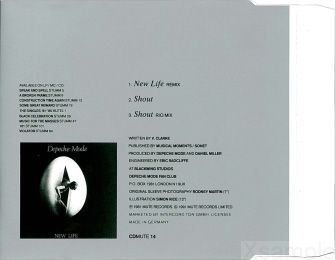 Inlay aussen Seite 2 auf blanker Rückseite.