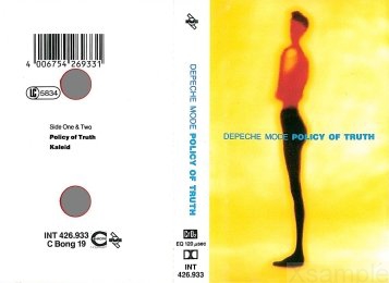 Inlay Aussenseite | Cover.