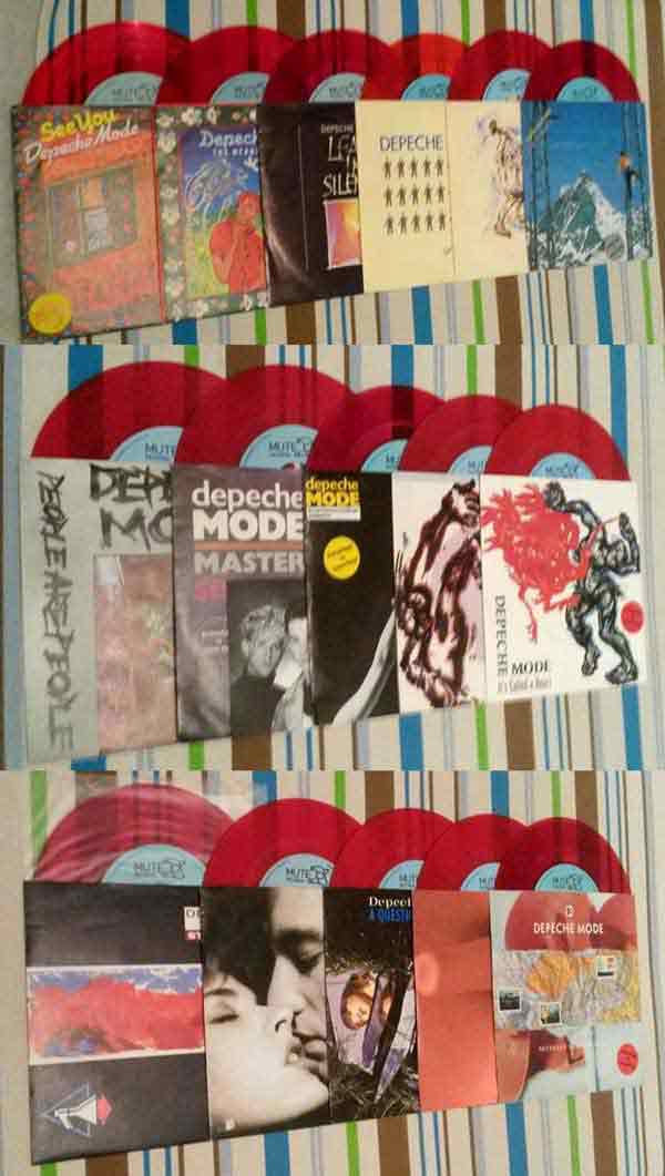 Bild der roten Erstauflagen von Martin Schmidl, Fischbachtal, Hessen, DE Bild der roten Erstauflagen von Martin Schmidl, Fischbachtal, Hessen, DE