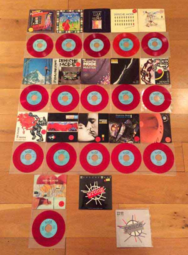 Bild der roten Erstauflagen von Andreas Dorn, DE Bild der roten Erstauflagen von Andreas Dorn, DE