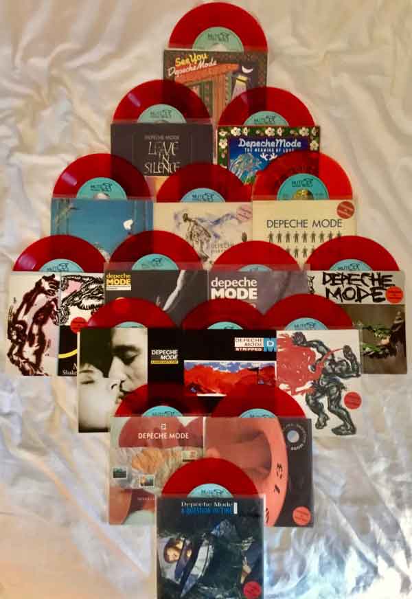 Bild der roten Erstauflagen von Iréne -BONG 13- Viklund, SWE Bild der roten Erstauflagen von Iréne -BONG 13- Viklund, SWE