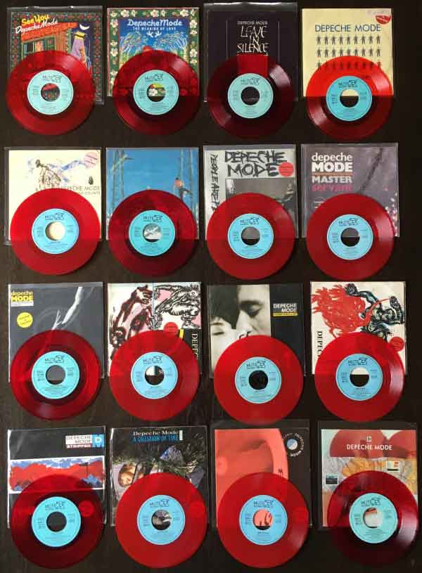 Bild der roten Erstauflagen von Jose Comin, Buenos Aires, AR Bild der roten Erstauflagen von Jose Comin, Buenos Aires, AR