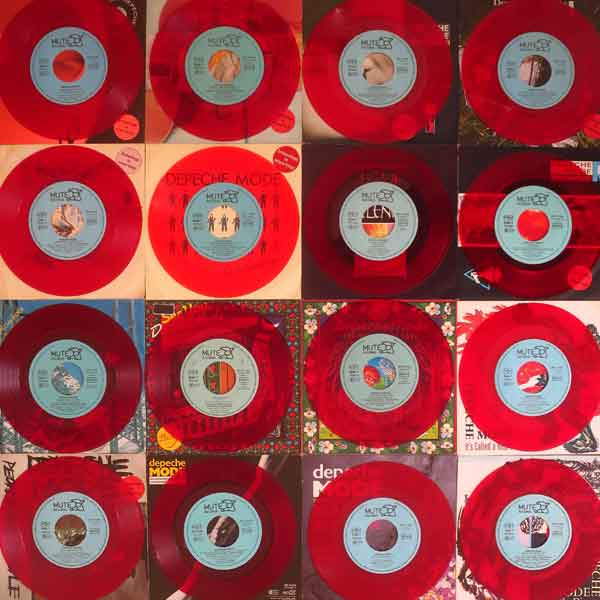 Bild der roten Erstauflagen von Andi Lauscher, Freiburg, DE Bild der roten Erstauflagen von Andi Lauscher, Freiburg, DE