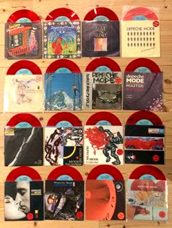 Bild der roten Erstauflagen von Antonio Peña, ESP Bild der roten Erstauflagen von Christian Stabehl, DK