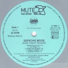 Label Seite 1 | 27 990-1 | Mutelogo 1 | Graues Vinyl