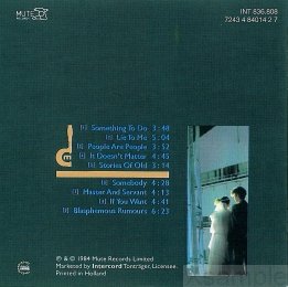 Booklet | Rückseite.