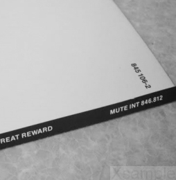 Inlay | Rückseite innen | 845 106-2 Inlay | Rückseite innen | 845 106-2