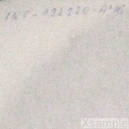 Detailbild Matrix- und Katalognummer - Beschriftung Innersleeve