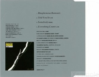 Inlay aussen Seite 2 auf blanker Rückseite.