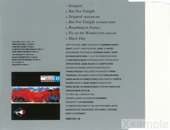 Inlay aussen Seite 2 auf blanker Rückseite.