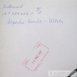 Detail Cover: Eingangsstempel