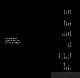 Booklet | Rückseite