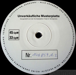 Vinyl | Label Seite 1