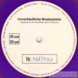 Vinyl | Label Seite 1