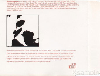 Inlay aussen Seite 2 auf blanker Rückseite.