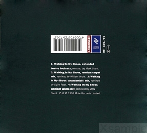 Digipack aussen | Mittelseite mit Barcode.